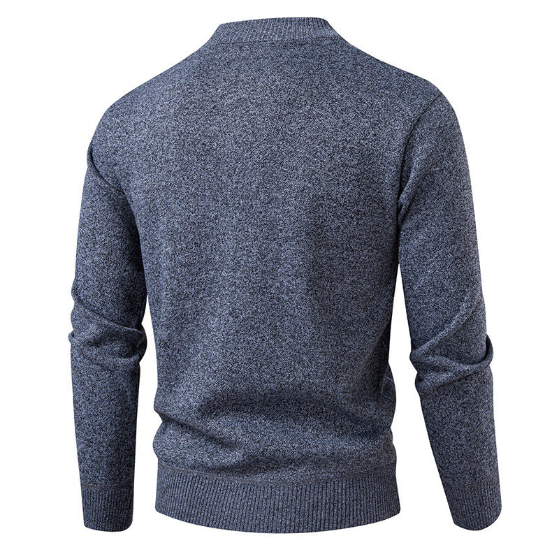 Herren Strickjacke mit modernen Rautenmustern und praktischen Taschen Aliams