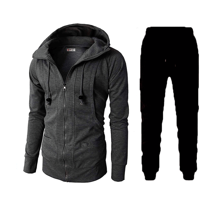 Herren Sportlicher Hoodie und Jogginghose Set mit hochwertigem Material und Funktionalität Aliams