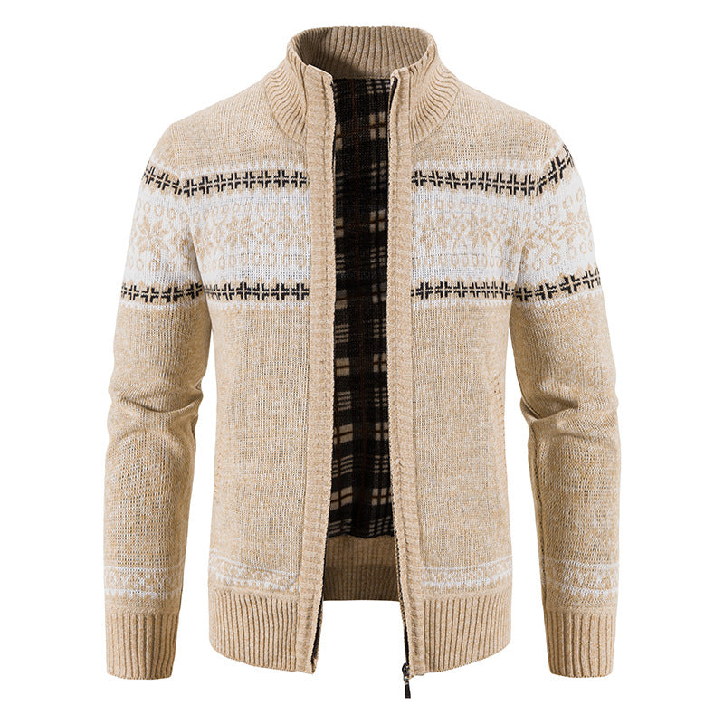 Herren Strickjacke mit zukunftsweisendem Design Aliams