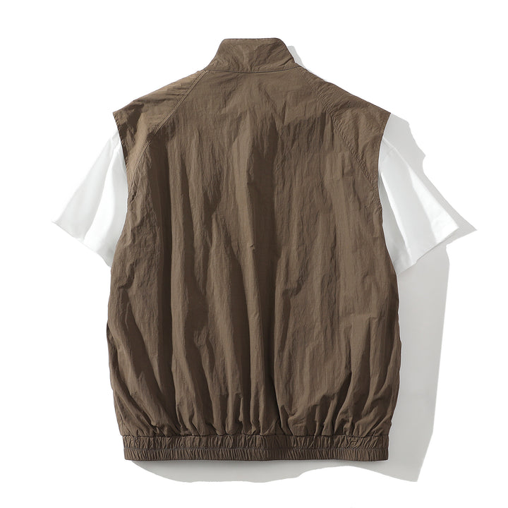 Herren trendige ärmellose Jacke mit modernem Design Aliams