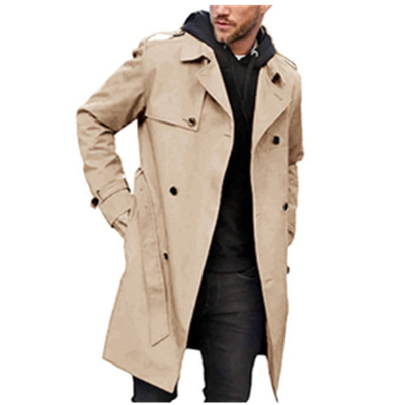 Herren Trenchcoat mit klassischem Stil Aliams