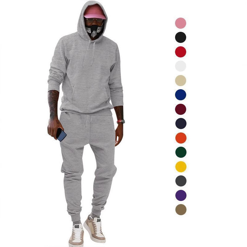 Herren Sportlicher Kapuzenanzug aus hochwertigem Sweatstoff Aliams