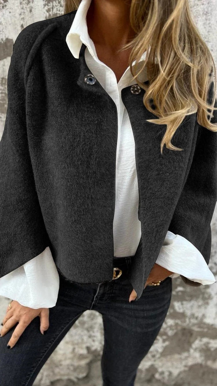 Aliams | Kurzer Cashmere-Mantel