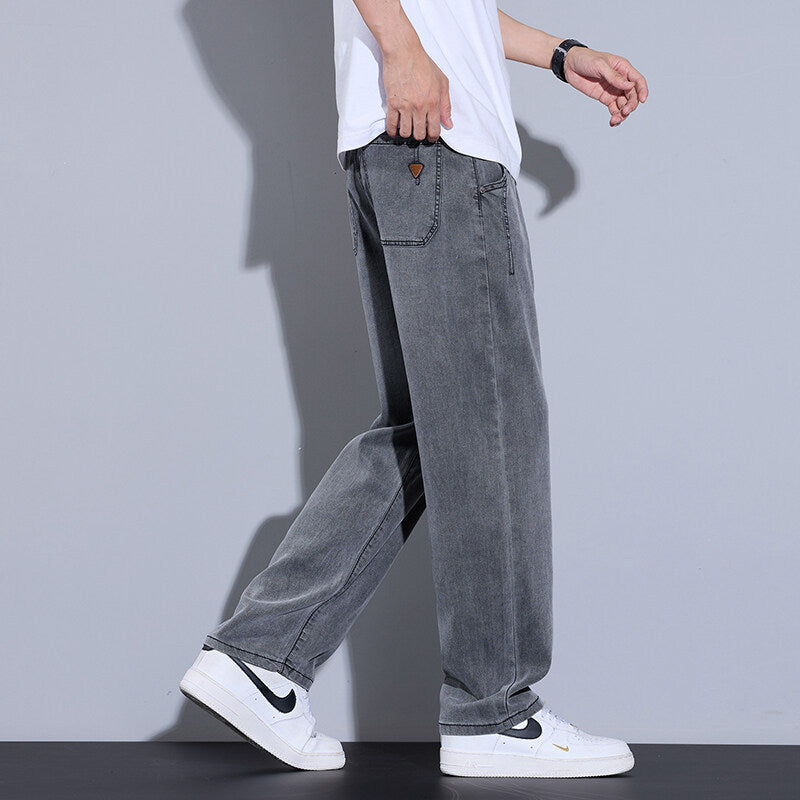 Herren weite Denim-Hose Aliams