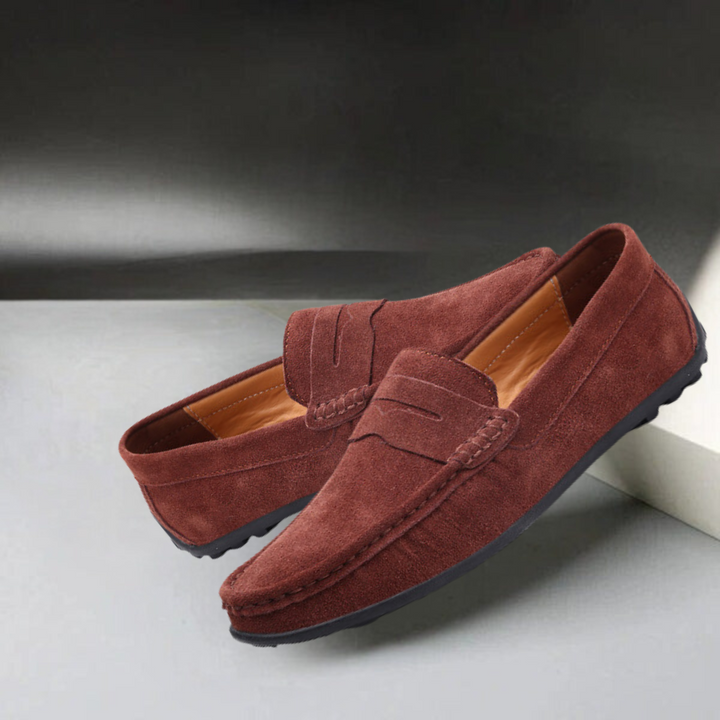 Aliams | Klassische Wildleder Loafer für Herren