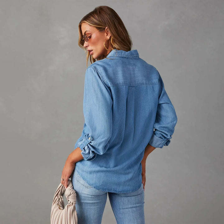 Aliams | Leichte Denim Hemden
