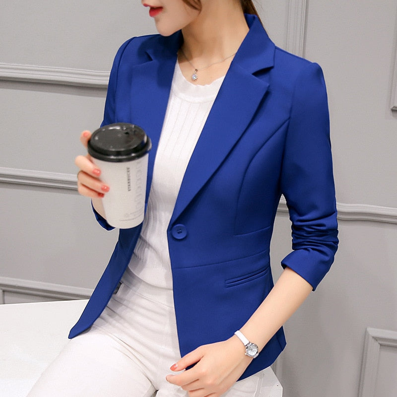 Aliams | Lässig Taschen Kurz Blazer
