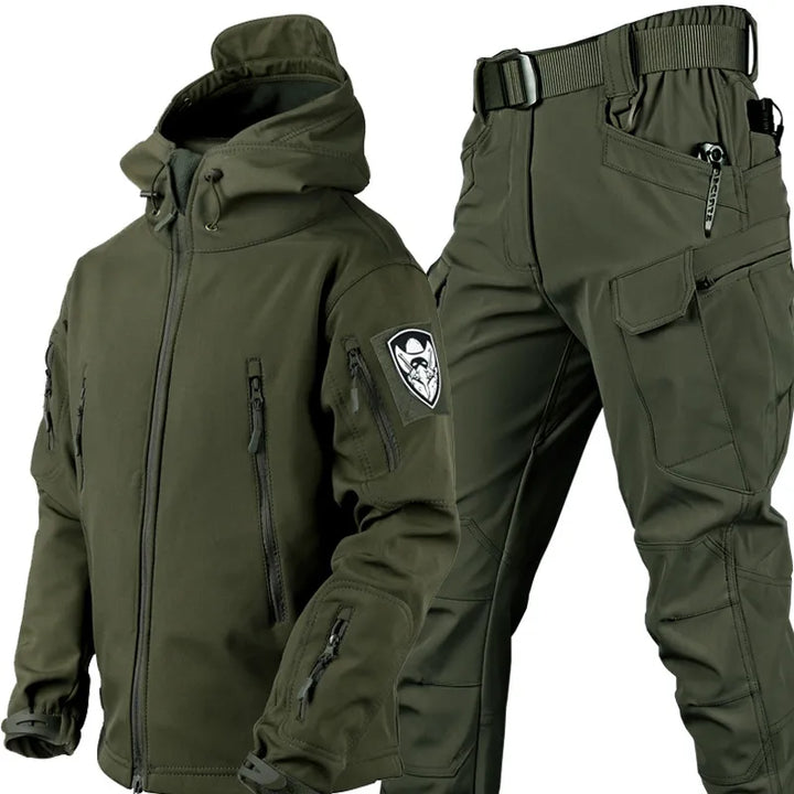 Aliams | Taktische Wind Und Wasserdichte Outdoor-Jacke Und Hose