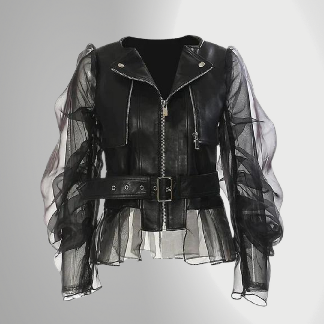 Aliams | Elegante Lederjacke für Damen