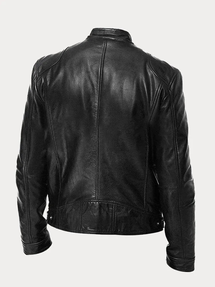 Aliams | Lässige Lederjacke