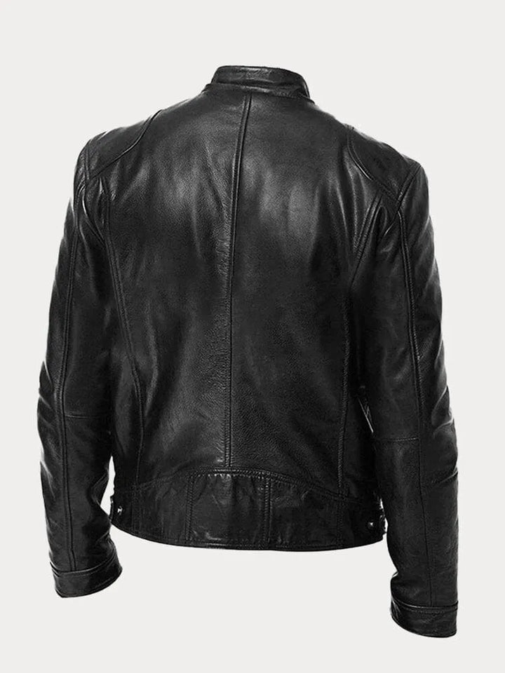Aliams | Lässige Lederjacke