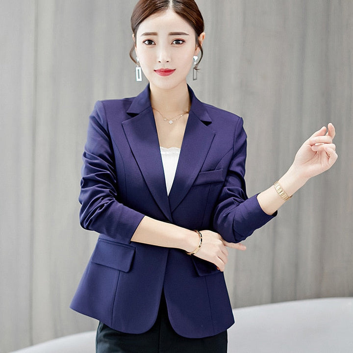 Aliams | Lässig Taschen Kurz Blazer