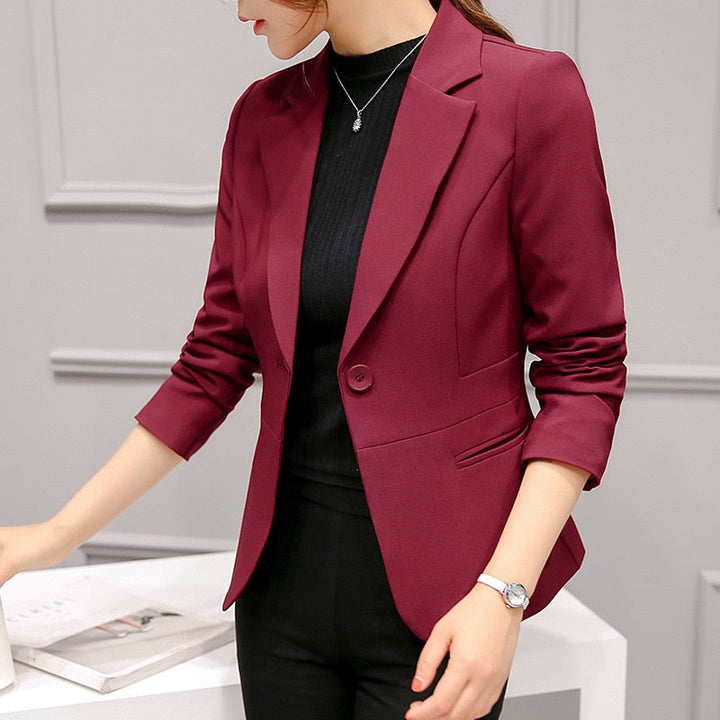 Aliams | Lässig Taschen Kurz Blazer