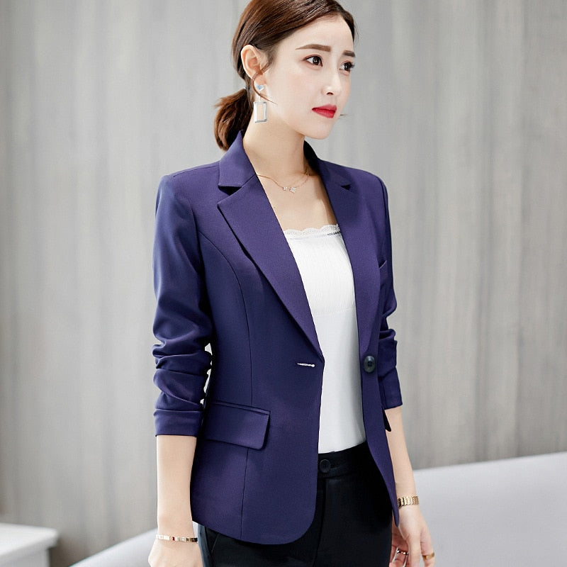 Aliams | Lässig Taschen Kurz Blazer