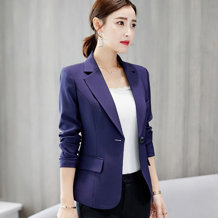 Aliams | Lässig Taschen Kurz Blazer
