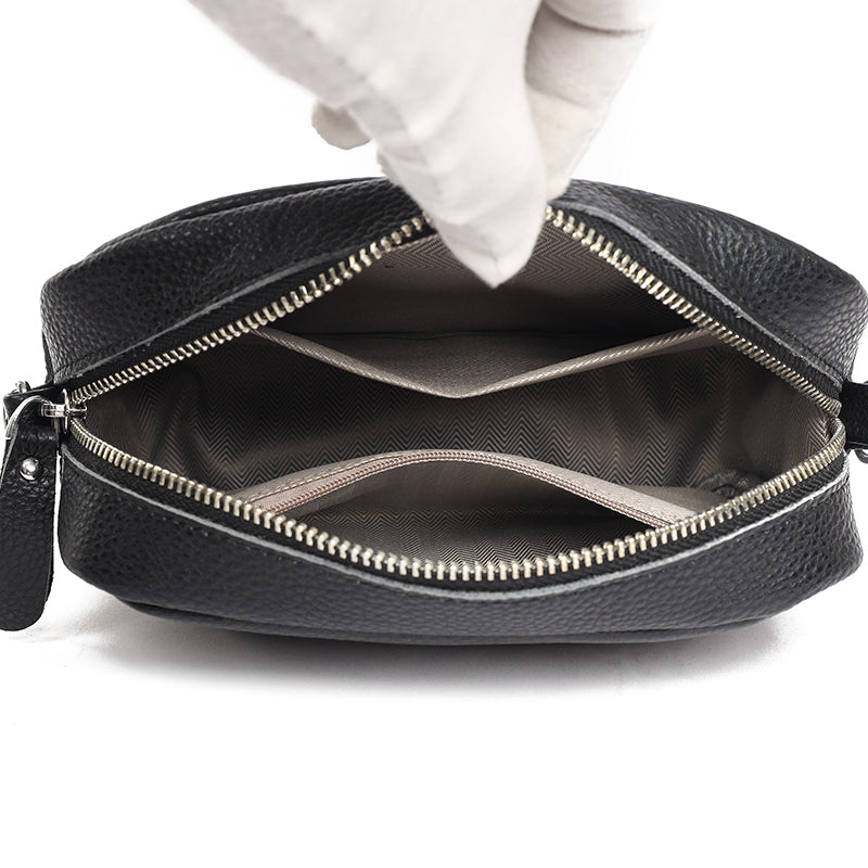 Aliams | Leder Umhängetasche für Frauen