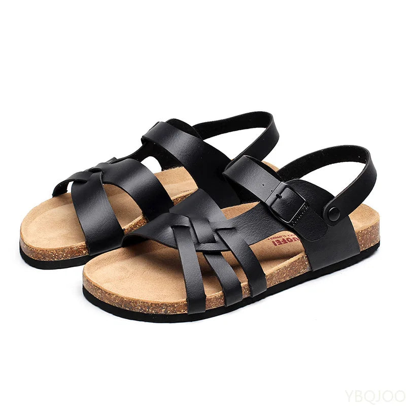 Aliams | Orthopädische Premium Ledersandalen