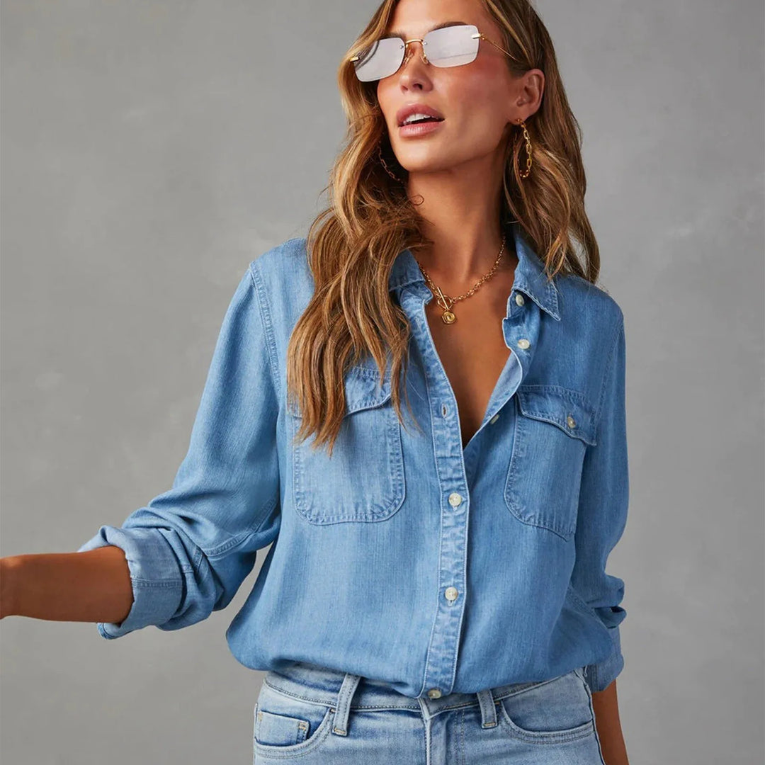 Aliams | Leichte Denim Hemden