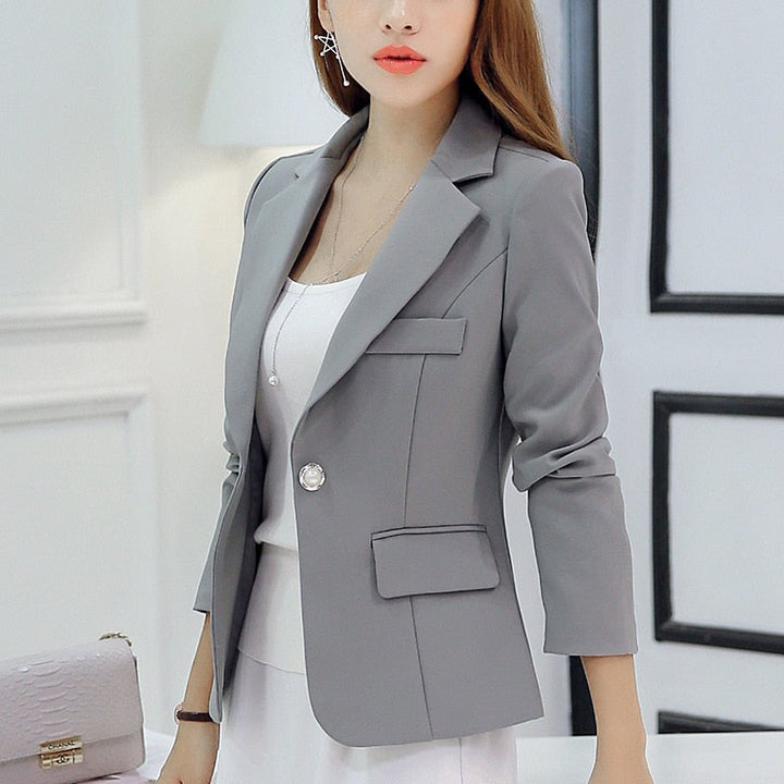 Aliams | Lässig Taschen Kurz Blazer