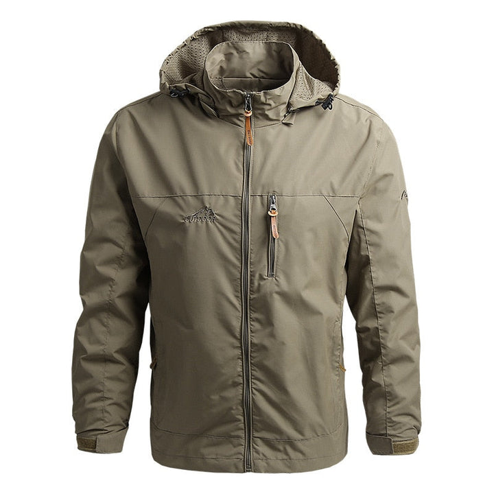 Aliams | Taktische Wasserdichte Herrenjacke mit Kapuze Outdoor-Herrenjacke