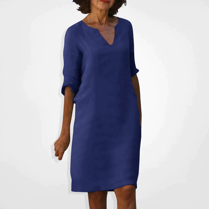 Aliams | Sommerkleid mit V-Ausschnitt