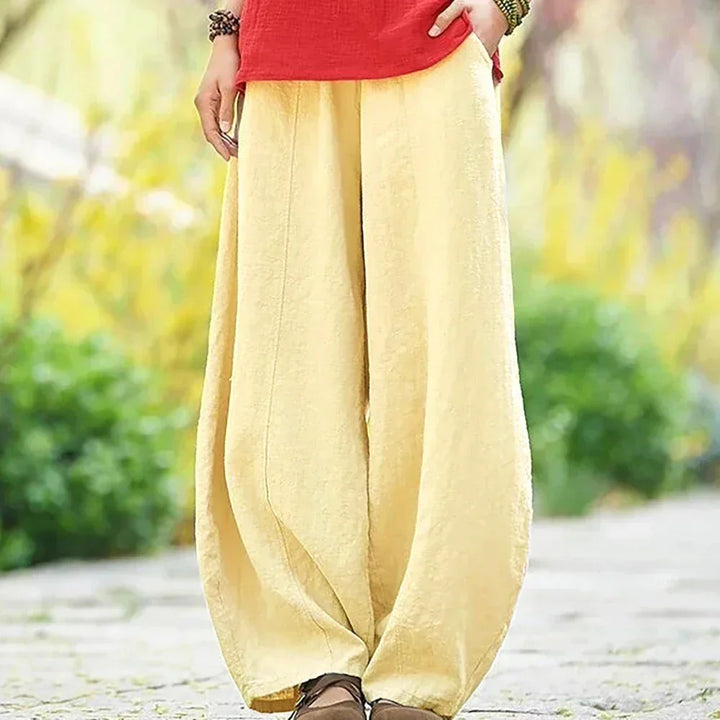Aliams | Lavelle Baumwoll-Leinen-Hose