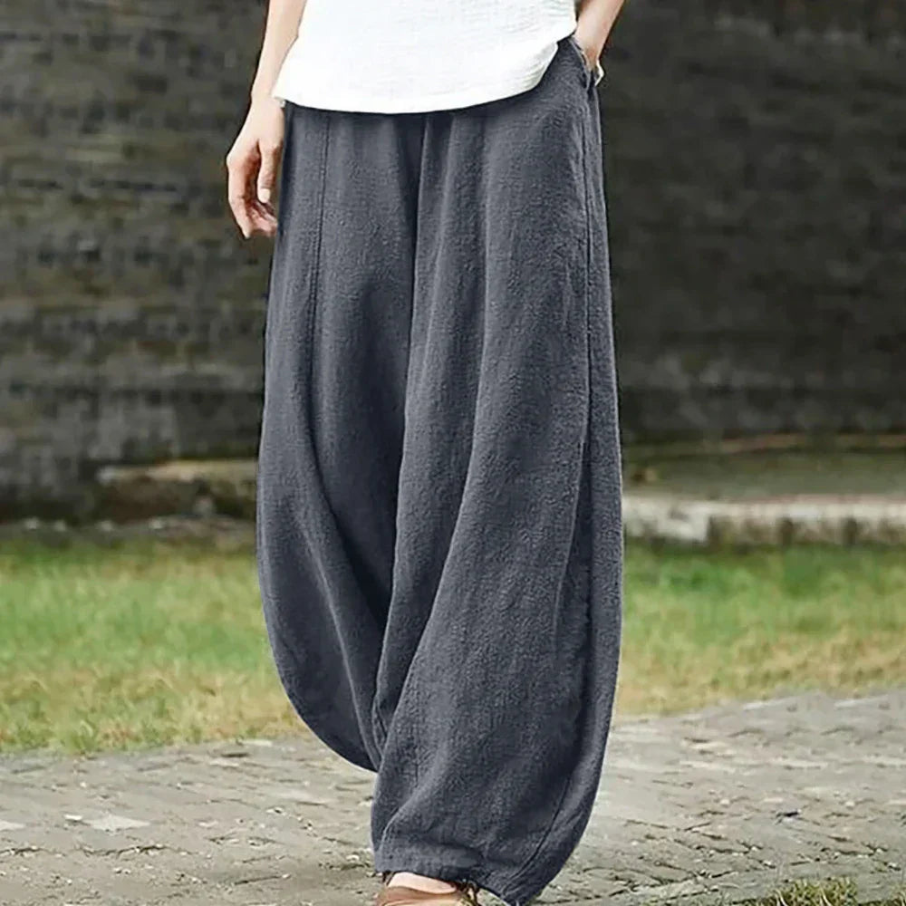 Aliams | Lavelle Baumwoll-Leinen-Hose