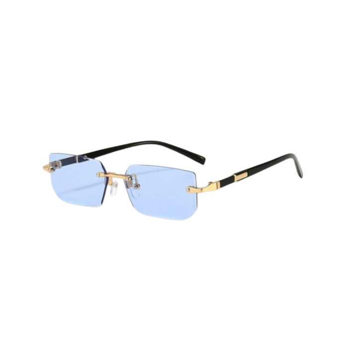 Aliams | Sonnenbrille Modern Rechteckig Rahmenlos Retro