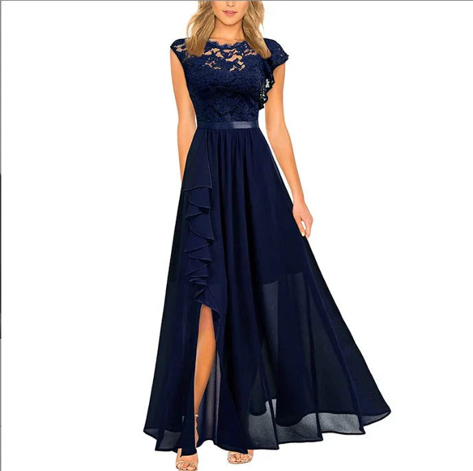 Aliams | Maxi Kleid mit Eleganten Details