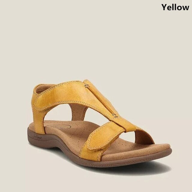 Aliams | Orthopädische Damen Ledersandalen