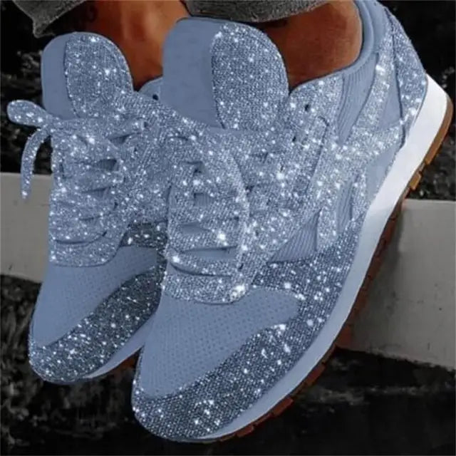 Aliams | Lässige Glitzerschuhe Mit Pailletten