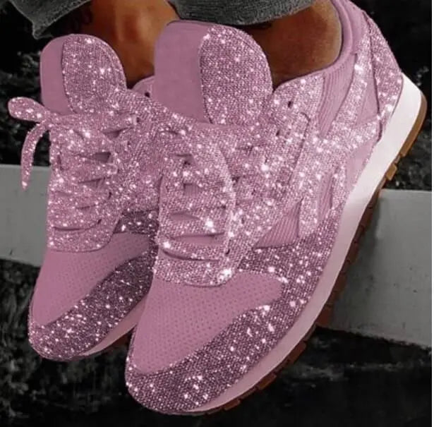 Aliams | Lässige Glitzerschuhe Mit Pailletten