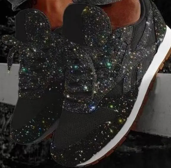 Aliams | Lässige Glitzerschuhe Mit Pailletten