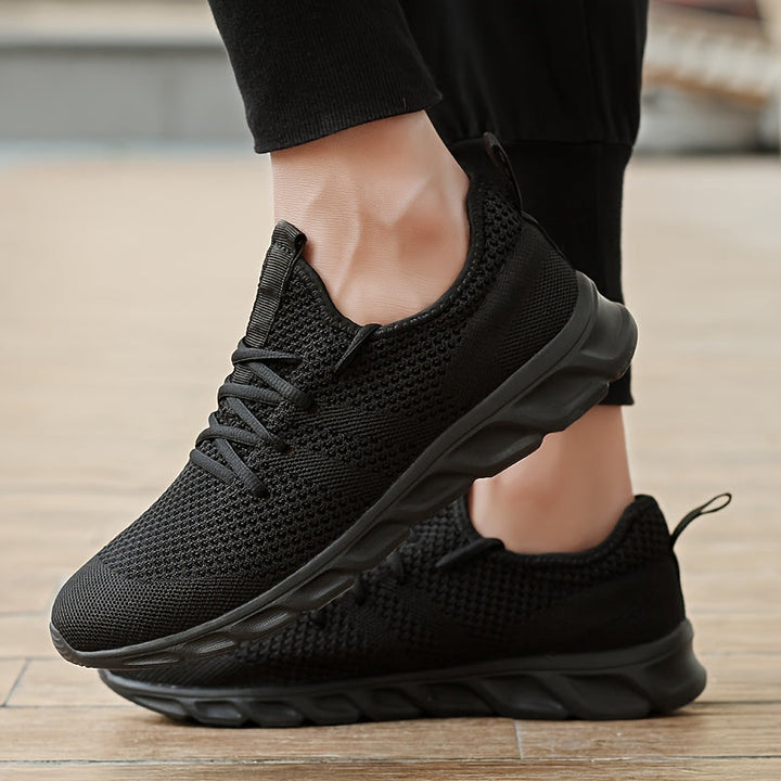 Aliams | Leichte, Atmungsaktive Herren Laufschuhe mit Anti Rutsch