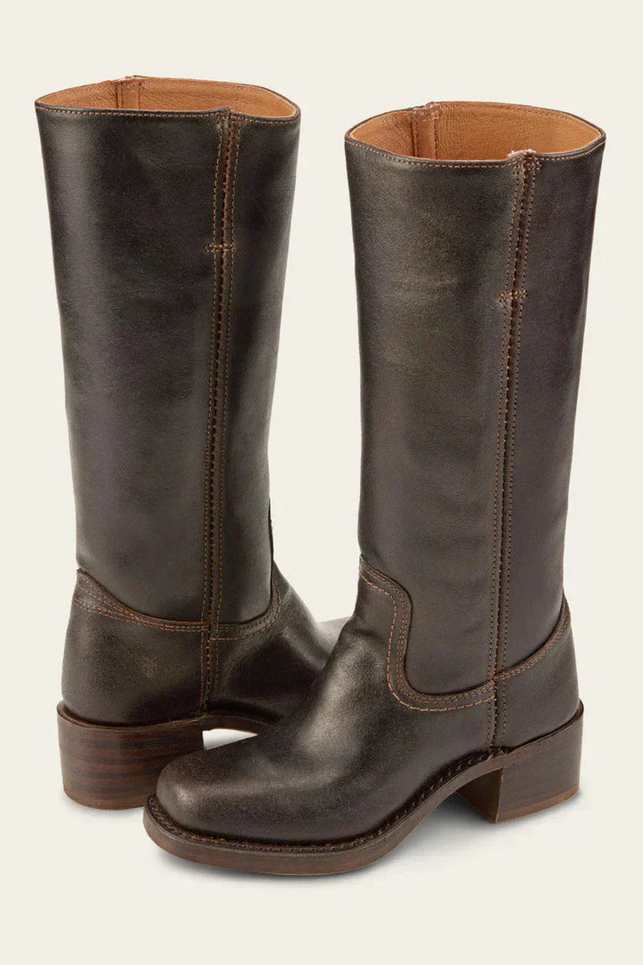 Aliams | Leder Lange Stiefel für Damen