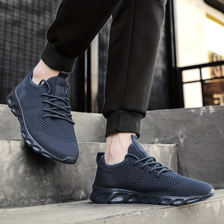 Aliams | Leichte, Atmungsaktive Herren Laufschuhe mit Anti Rutsch
