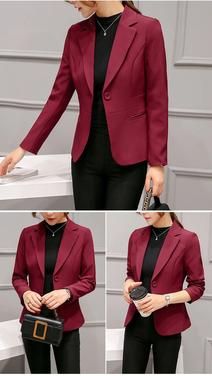 Aliams | Lässig Taschen Kurz Blazer