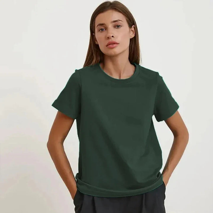 Aliams | Klara Damen-T-Shirt Aus 100% Baumwolle