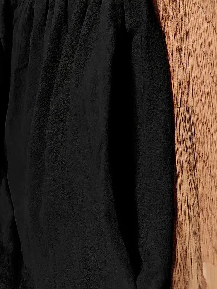 Aliams | Raffinierte Leinen Sommerkleid mit Praktischen Taschen