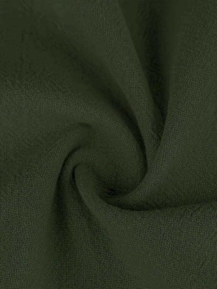 Aliams | Raffinierte Leinen Sommerkleid mit Praktischen Taschen