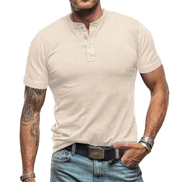 Aliams | Herren Warm Sommer T-Shirt