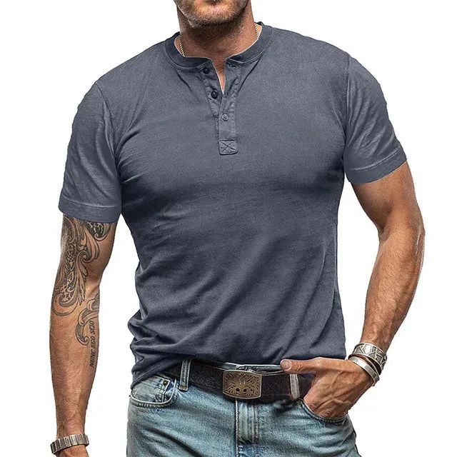 Aliams | Herren Warm Sommer T-Shirt
