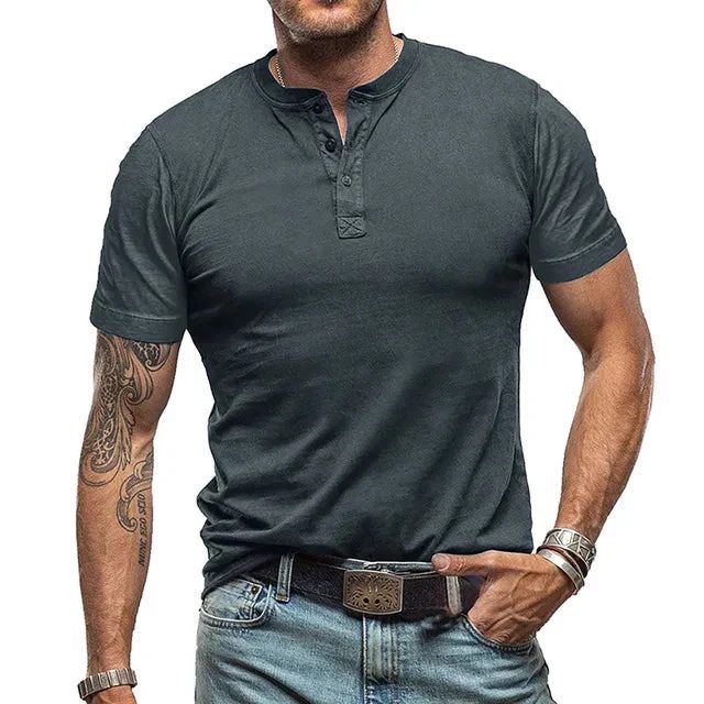 Aliams | Herren Warm Sommer T-Shirt