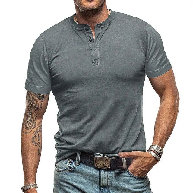 Aliams | Herren Warm Sommer T-Shirt