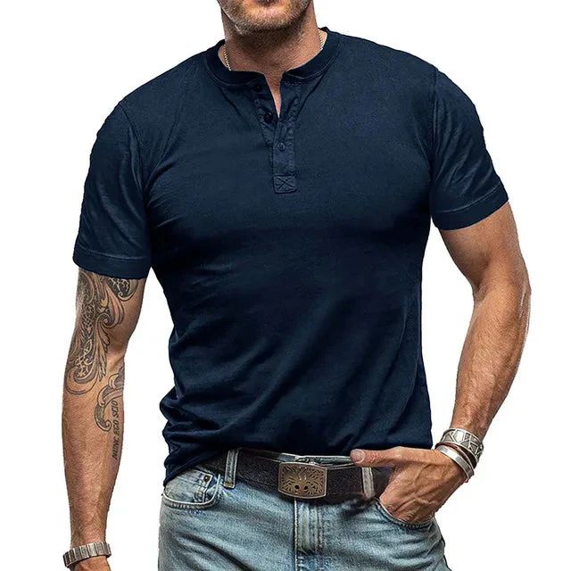 Aliams | Herren Warm Sommer T-Shirt