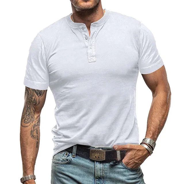 Aliams | Herren Warm Sommer T-Shirt