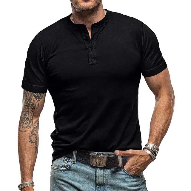 Aliams | Herren Warm Sommer T-Shirt