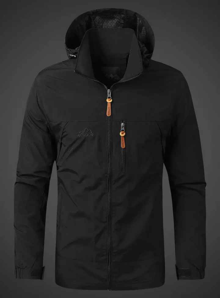 Aliams | Herren Wasserdicht Regenjacke Atmungsaktiv