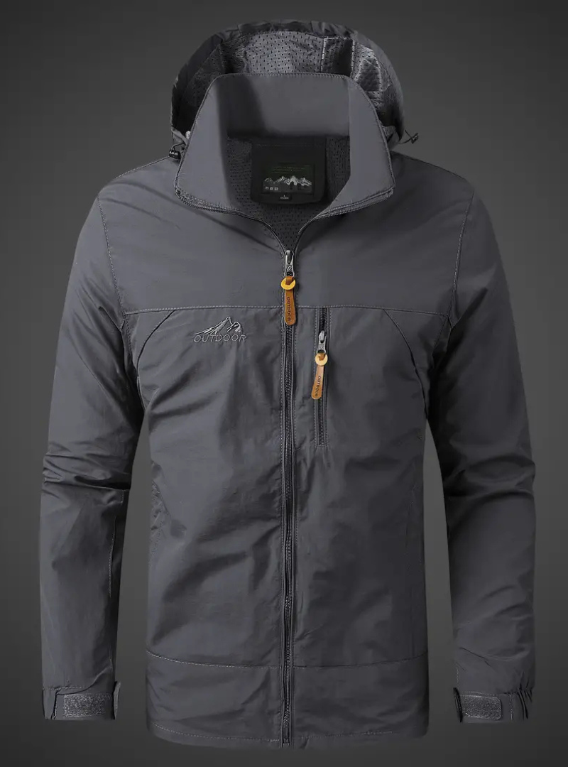 Aliams | Herren Wasserdicht Regenjacke Atmungsaktiv