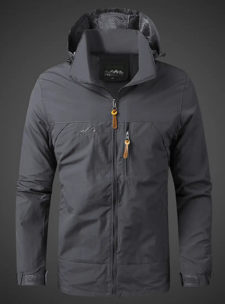 Aliams | Herren Wasserdicht Regenjacke Atmungsaktiv